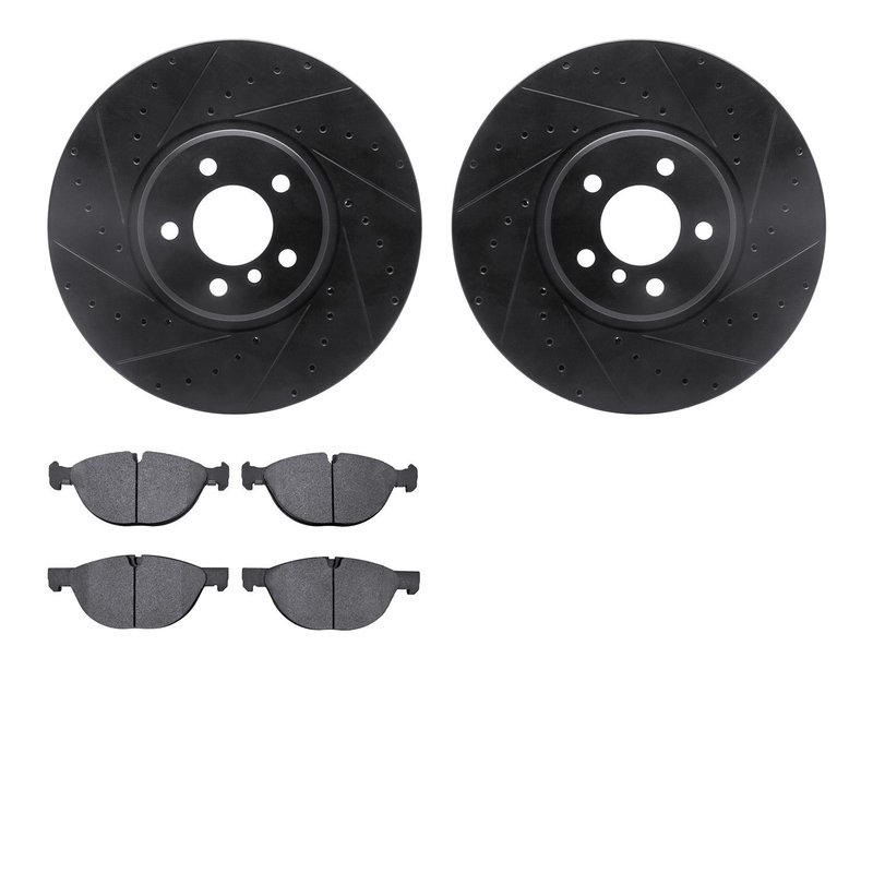 Dynamic Friction 8602-31112 Disc Brake Kit - Front