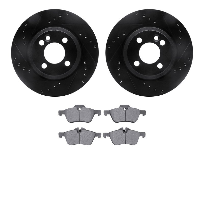 Dynamite Friction 8602-32005 Disc Brake Kit - Front