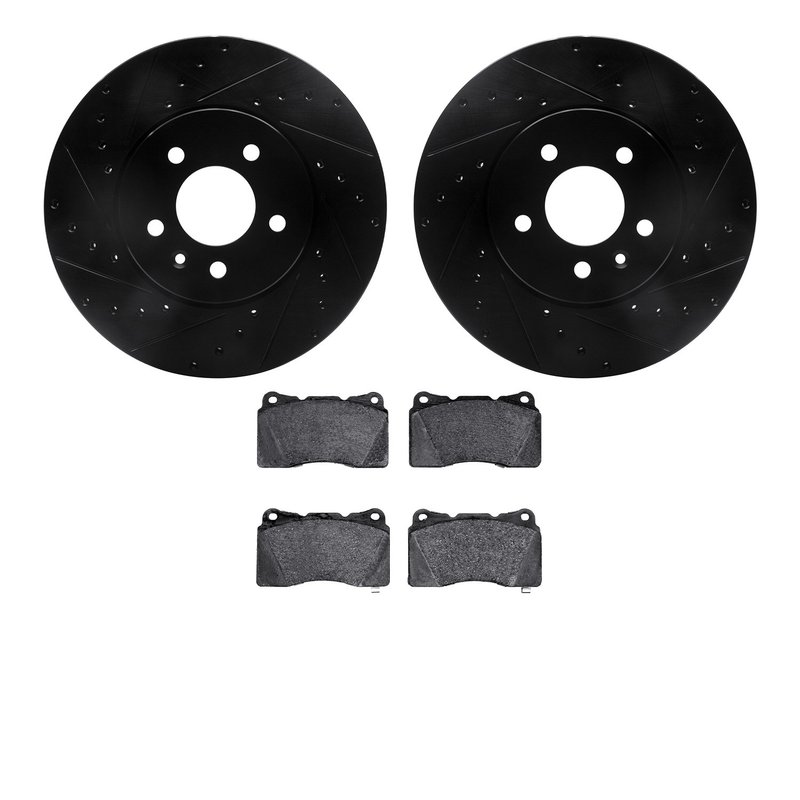Dynamite Friction 8602-46015 Disc Brake Kit - Front