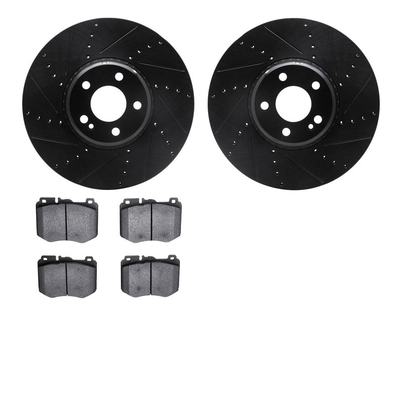 Dynamite Friction 8602-63063 Disc Brake Kit - Front