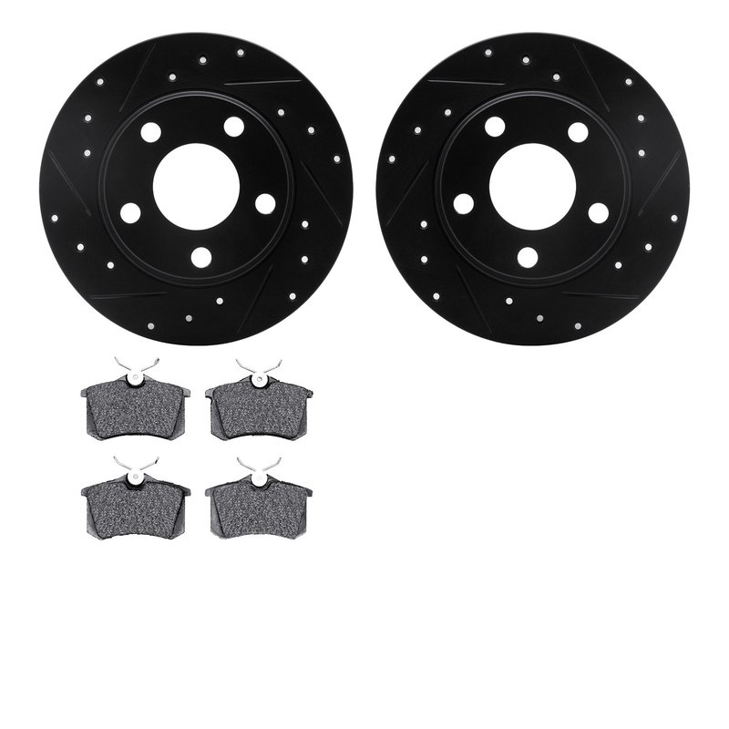 Dynamic Friction 8602-73021 Disc Brake Kit - Rear