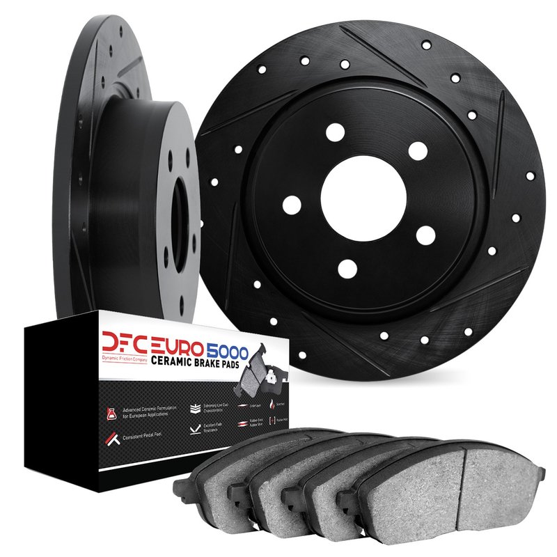 Dynamite Friction 8602-74062 Disc Brake Kit - Rear