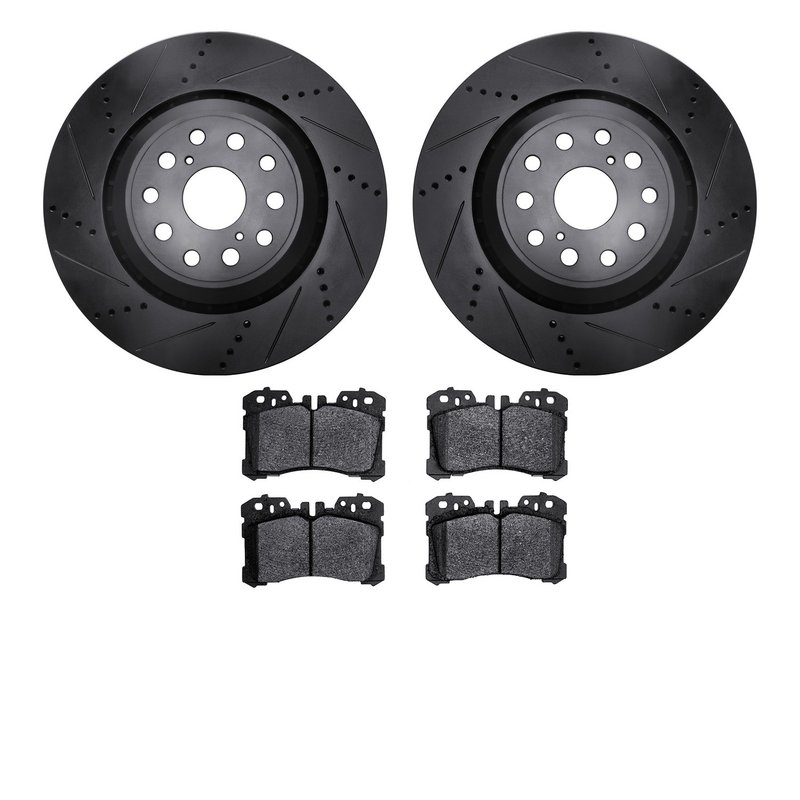Dynamite Friction 8602-75003 Disc Brake Kit - Front