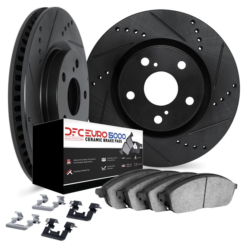 Dynamite Friction 8612-11031 Disc Brake Kit - Rear