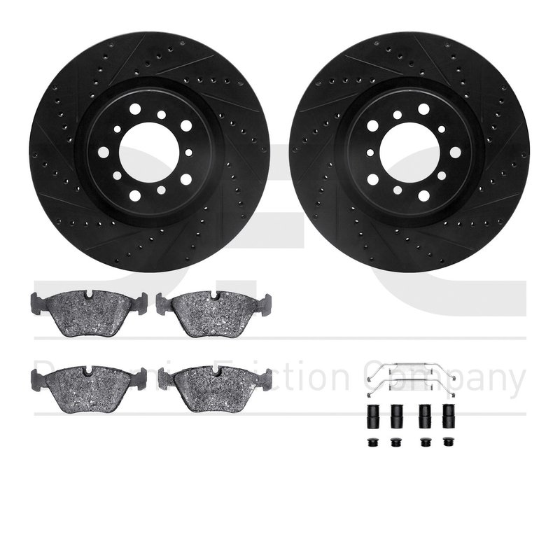Dynamic Friction 8612-31050 Disc Brake Kit - Front