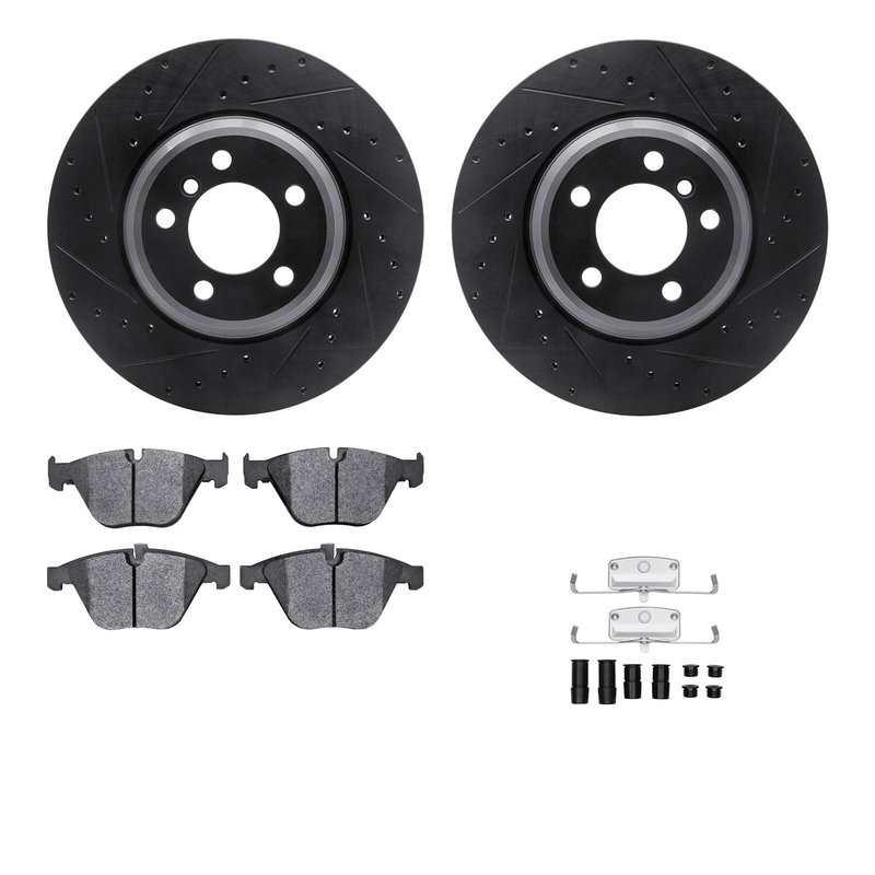 Dynamic Friction 8612-31053 Disc Brake Kit - Front