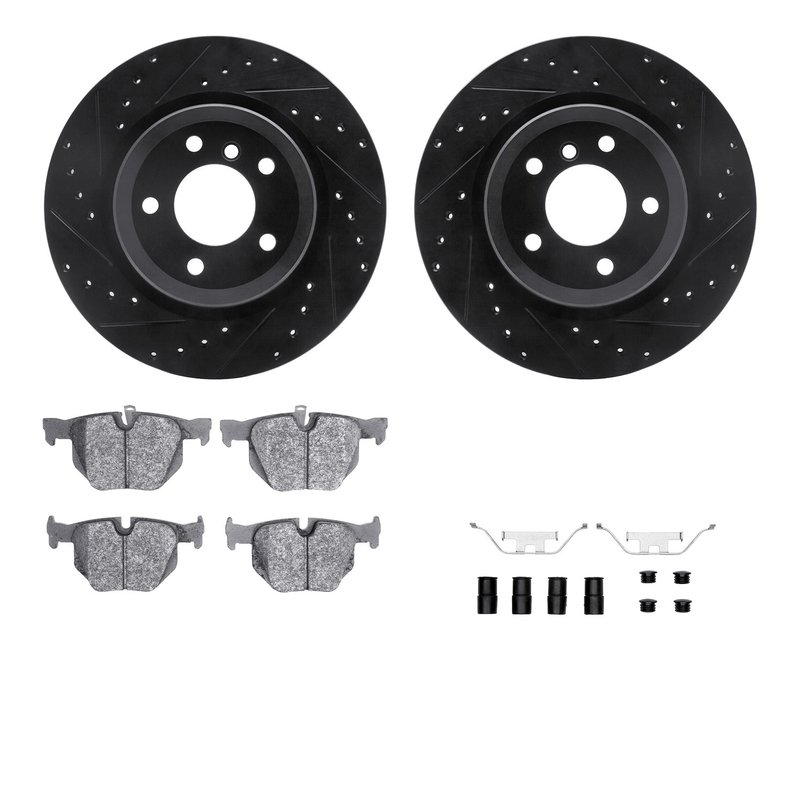 Dynamic Friction 8612-31067 Disc Brake Kit - Rear