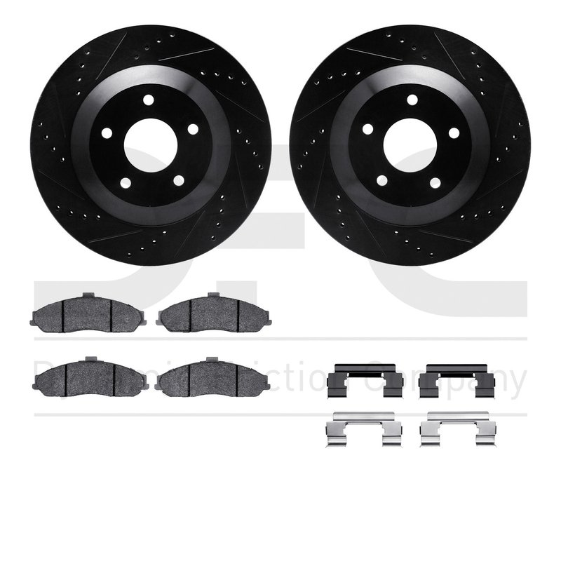 Dynamite Friction 8612-46003 Disc Brake Kit - Front