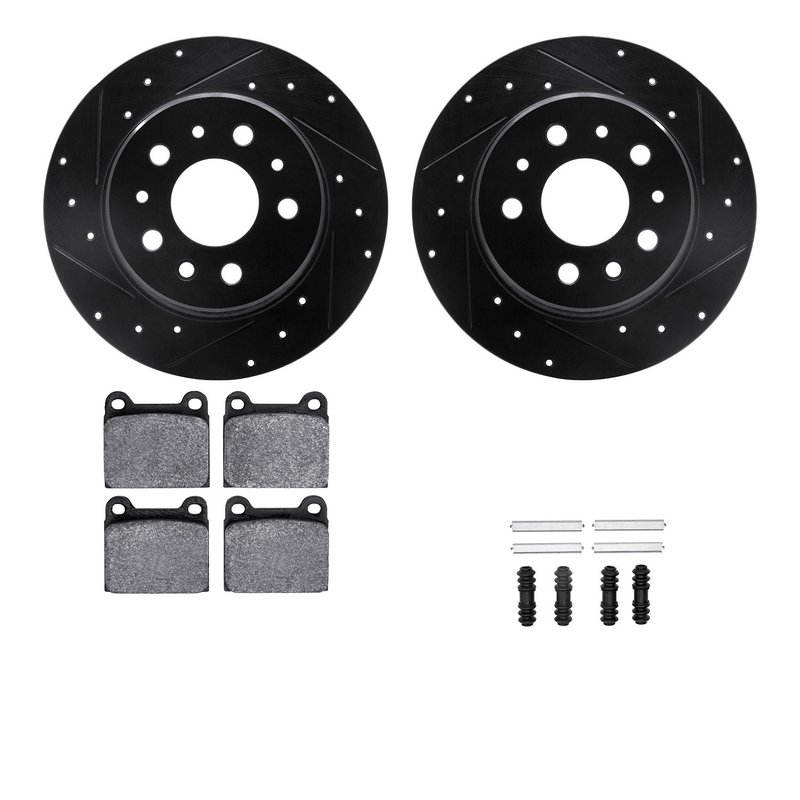 Dynamite Friction 8612-63006 Disc Brake Kit - Rear