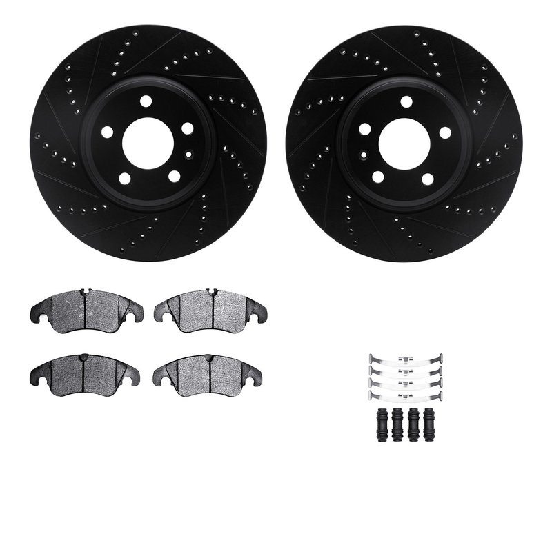 Dynamite Friction 8612-73049 Disc Brake Kit - Front