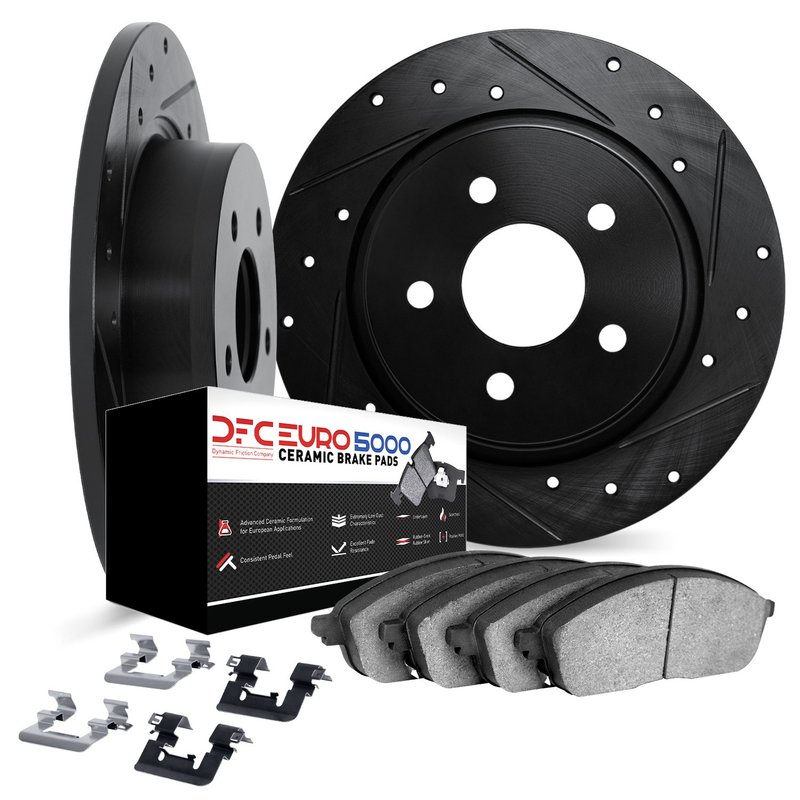 Dynamite Friction 8612-74059 Disc Brake Kit - Rear