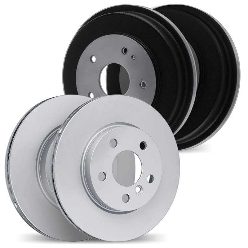 Dynamite Friction 9004-74012 Disc Brake Kit - Front and Rear