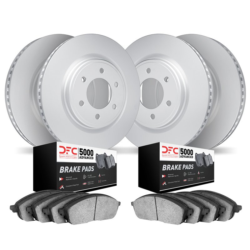 Dynamite Friction 9504-54058 Disc Brake Kit - Front and Rear