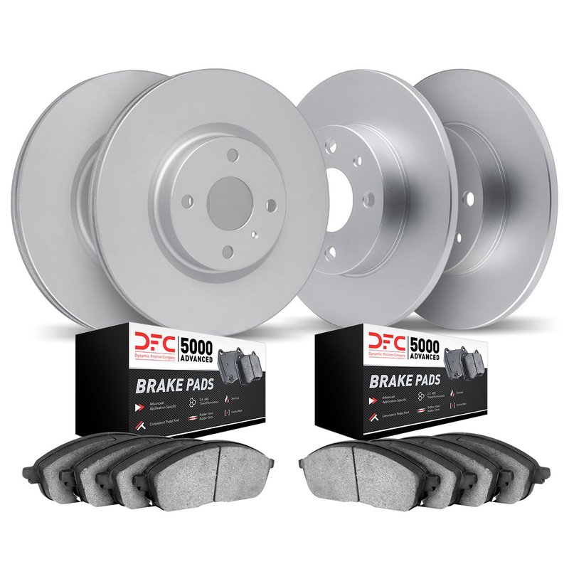 Dynamite Friction 9504-80016 Disc Brake Kit - Front and Rear