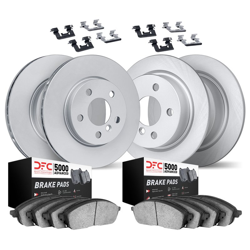 Dynamite Friction 9514-32020 Disc Brake Kit - Front and Rear