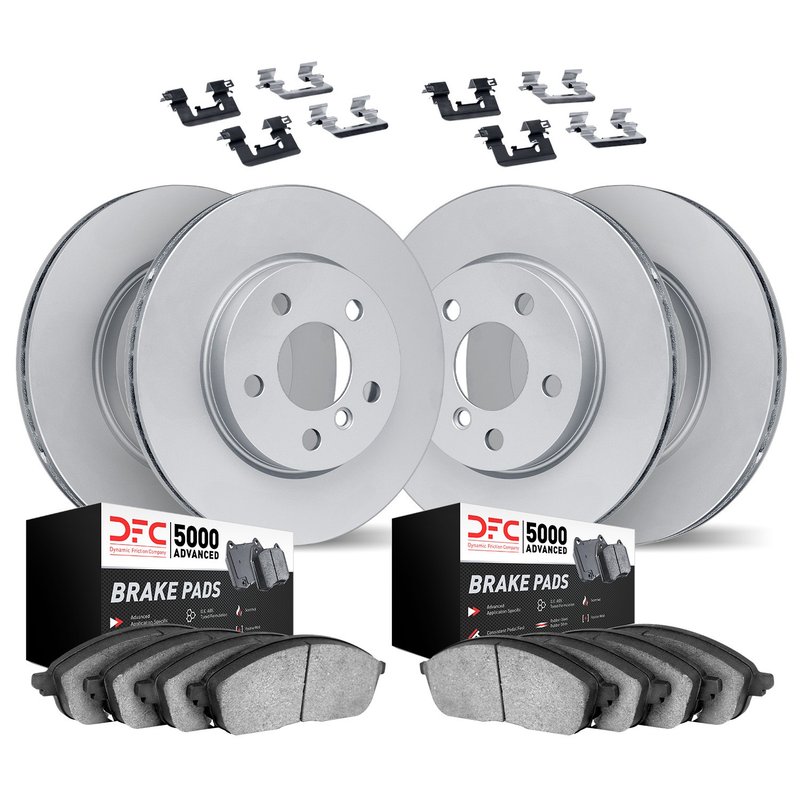 Dynamite Friction 9514-63117 Disc Brake Kit - Front and Rear