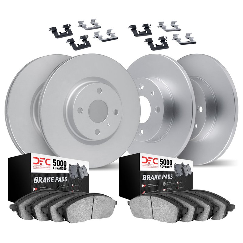 Dynamite Friction 9514-80016 Disc Brake Kit - Front and Rear