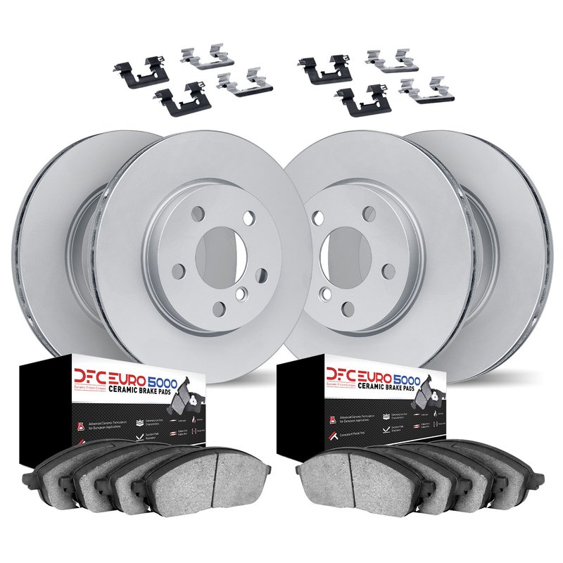 Dynamic Friction 9614-31020 Disc Brake Kit - Front and Rear