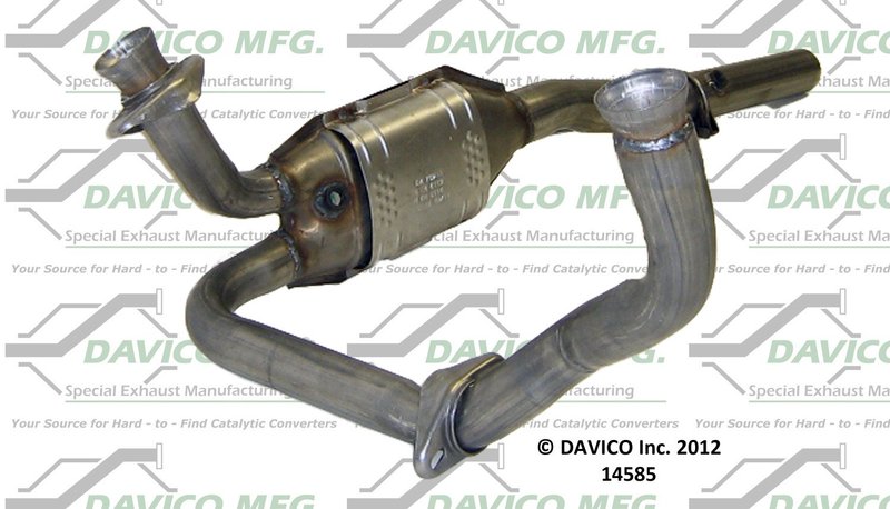 Davico 14585 Catalytic Converter - Front
