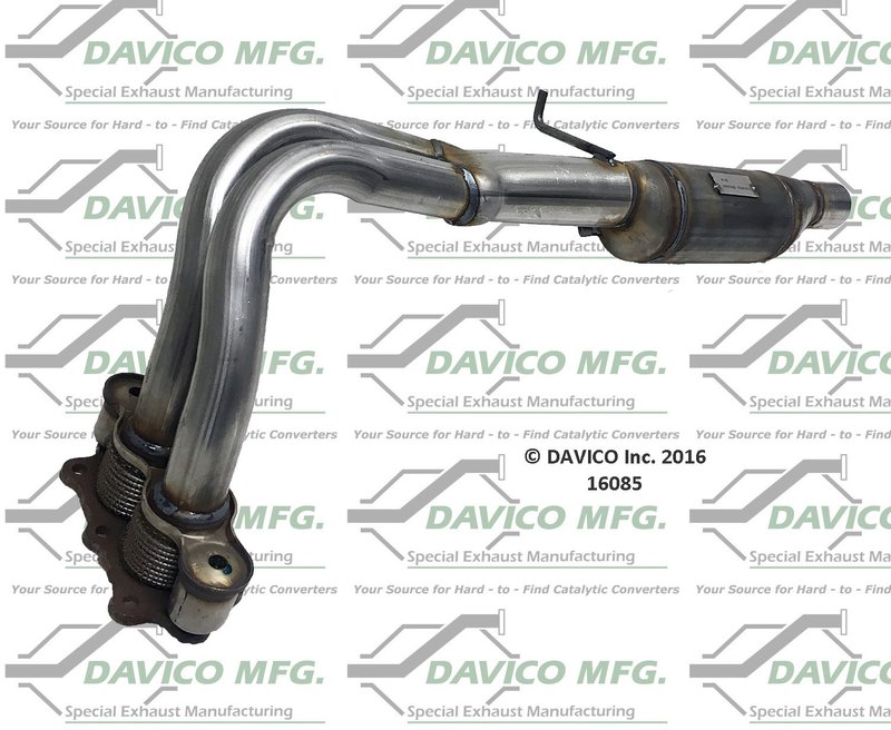 Davico 16085 Catalytic Converter - Center