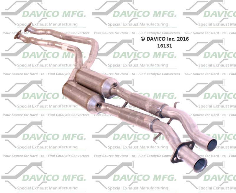 Davico 16131 Catalytic Converter - Center