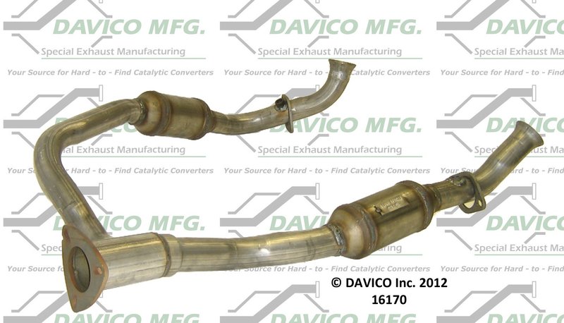 Davico 16170 Catalytic Converter - Front