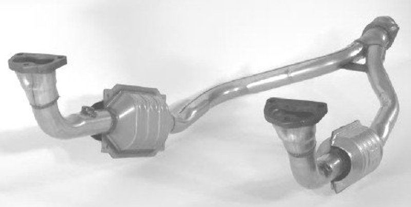 Davico 17063 Catalytic Converter - Center