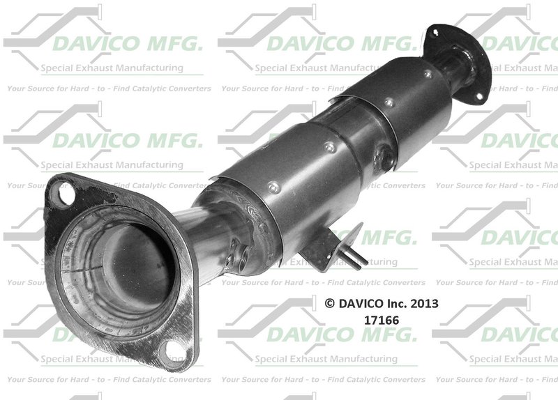 Davico 17166 Catalytic Converter - Rear