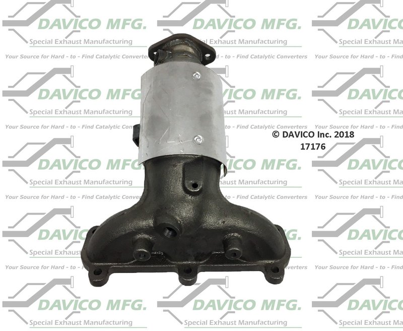 Davico 17176 Catalytic Converter - Front Left