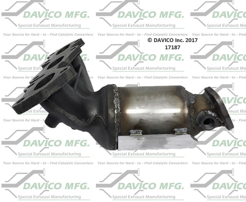 Davico 17187 Catalytic Converter - Front Right