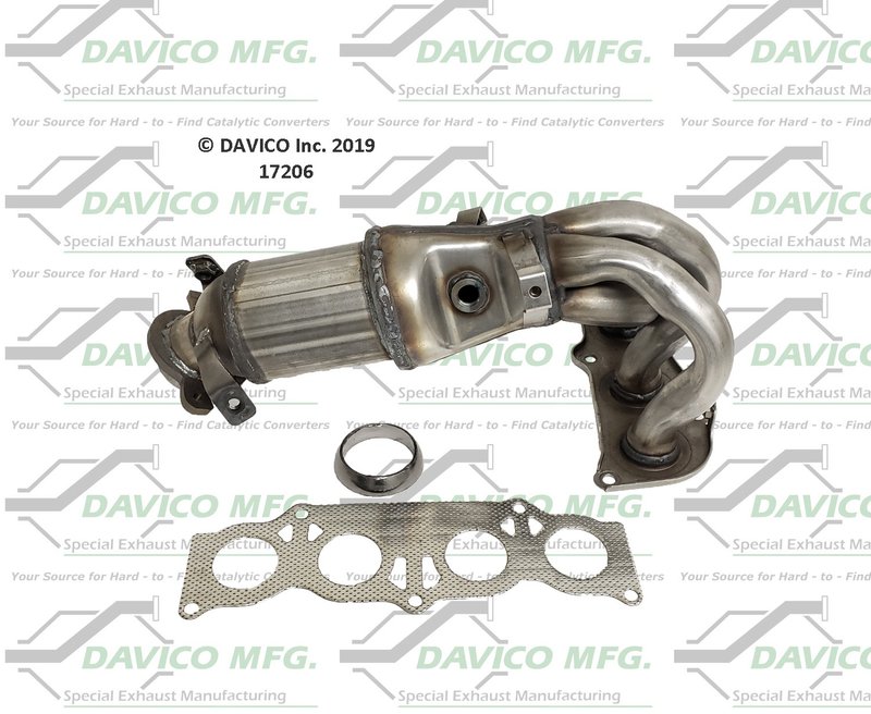 Davico 17206 Catalytic Converter - Front