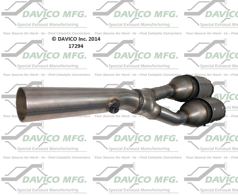 Davico 17294 Catalytic Converter - Center