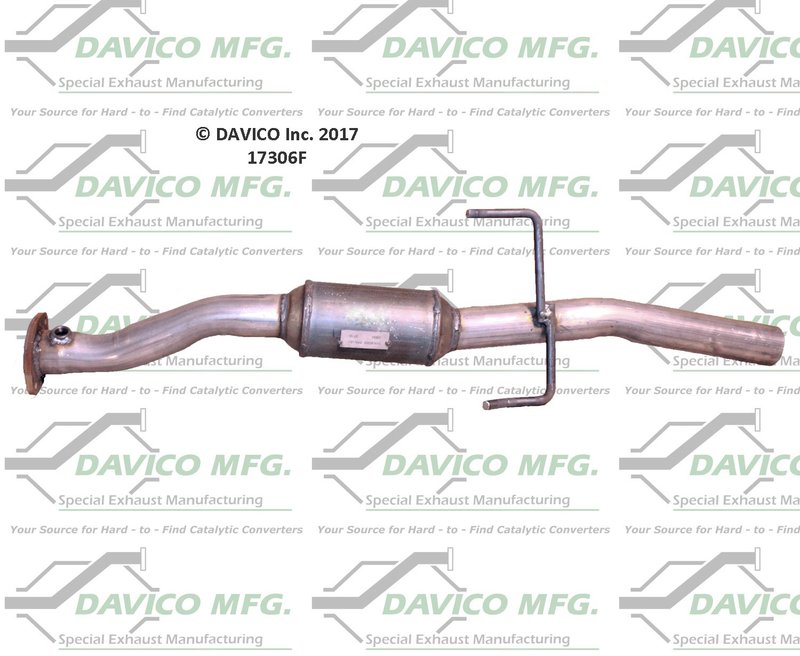 Davico 17306F Catalytic Converter - Rear