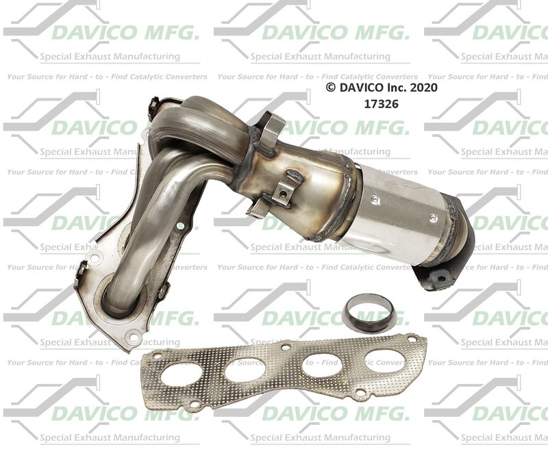 Davico 17326 Catalytic Converter - Front