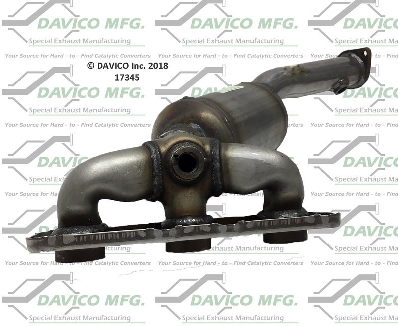 Davico 17345 Catalytic Converter - Rear