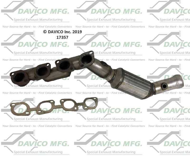 Davico 17357 Catalytic Converter - Right