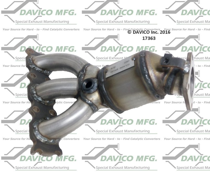 Davico 17363 Catalytic Converter - Rear