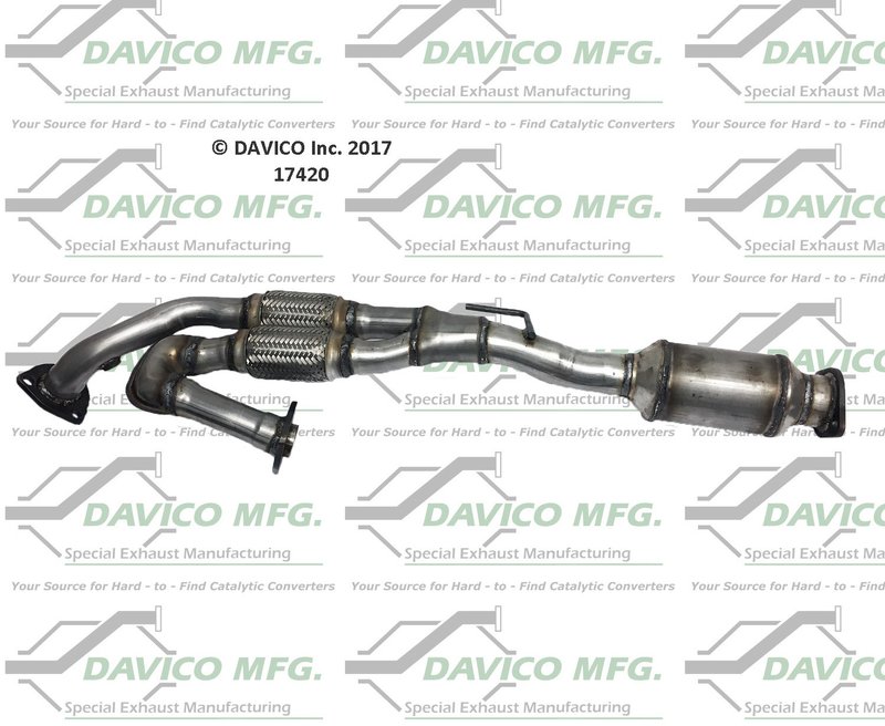 Davico 17420 Catalytic Converter - Rear
