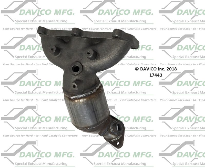 Davico 17443 Catalytic Converter - Front Right