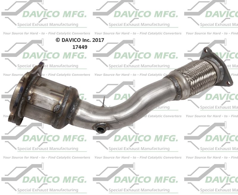 Davico 17449 Catalytic Converter - Front Right