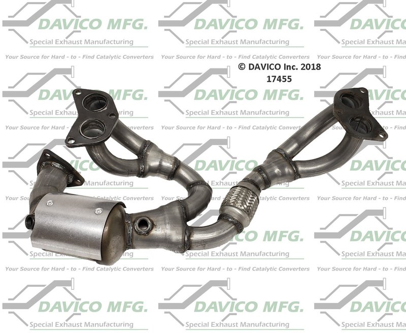 Davico 17455 Catalytic Converter - Front
