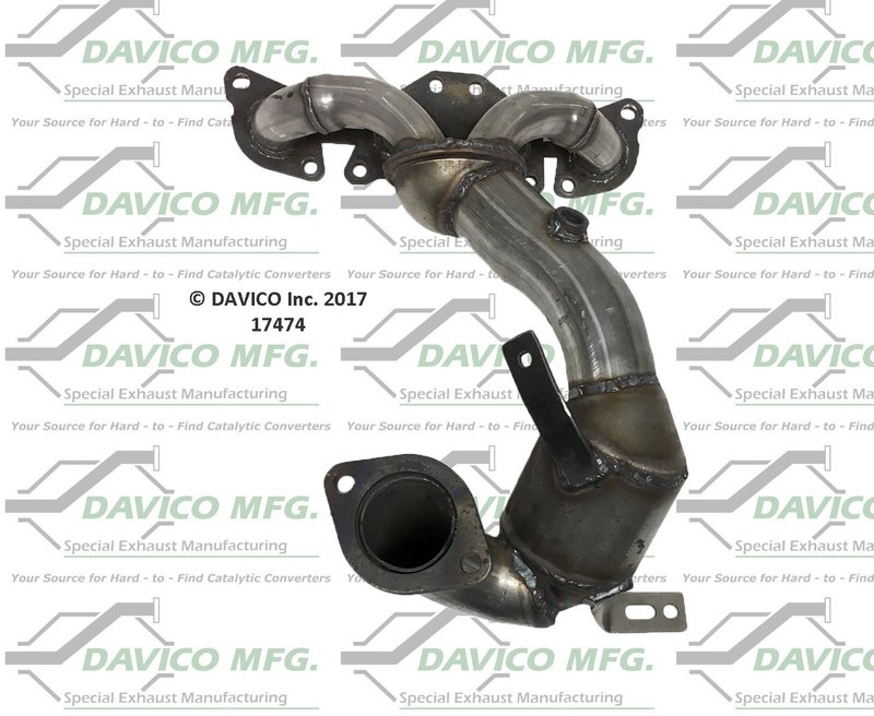 Davico 17474 Catalytic Converter - Right