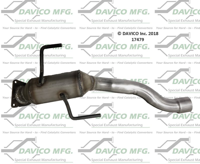 Davico 17479 Catalytic Converter - Rear Right