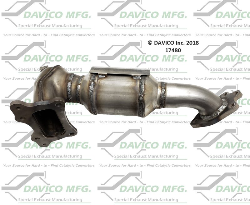 Davico 17480 Catalytic Converter - Front