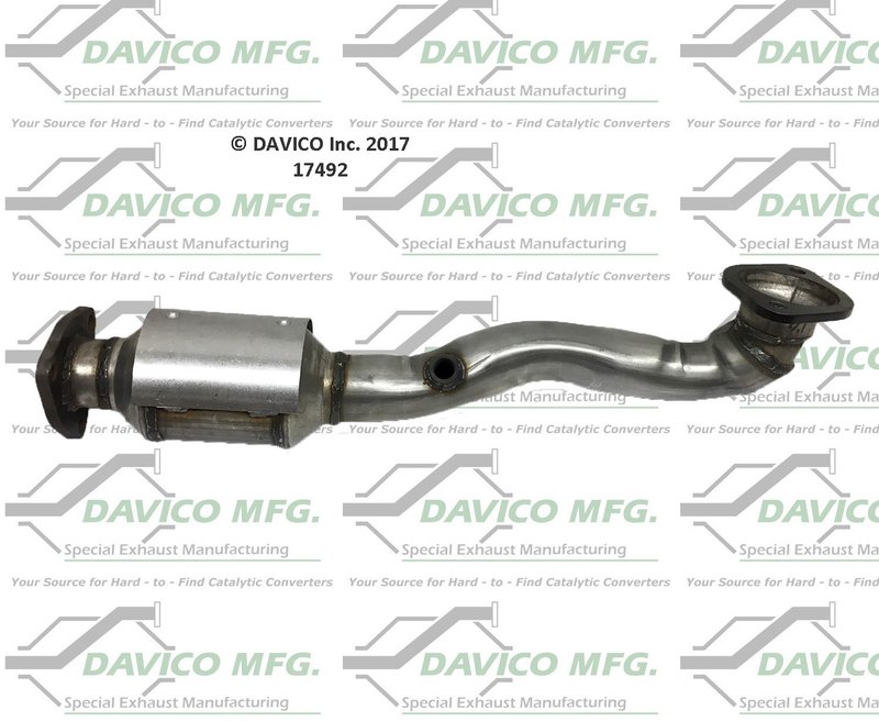 Davico 17492 Catalytic Converter - Rear