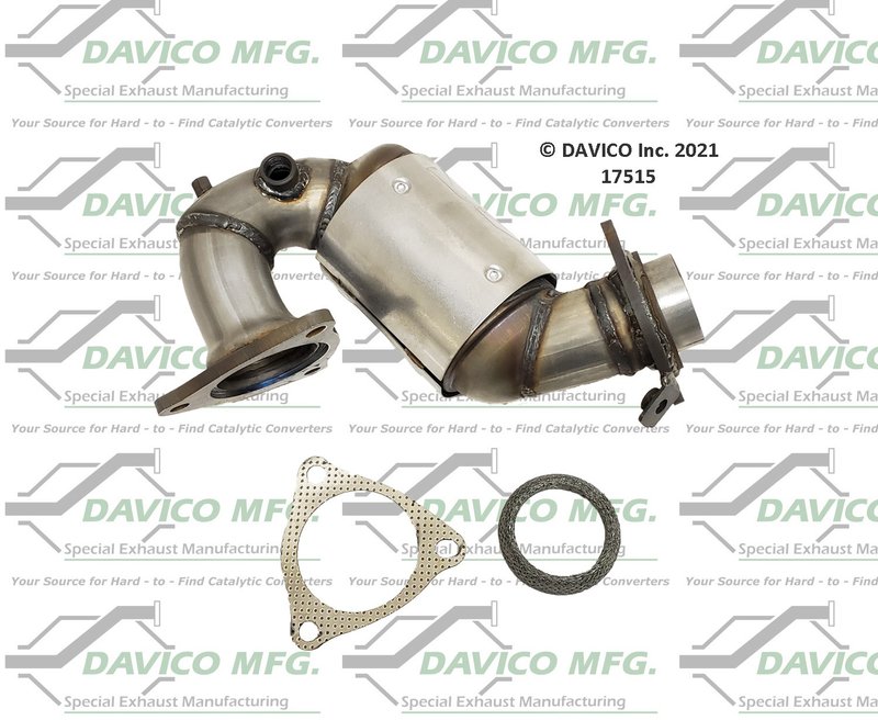 Davico 17515 Catalytic Converter - Front