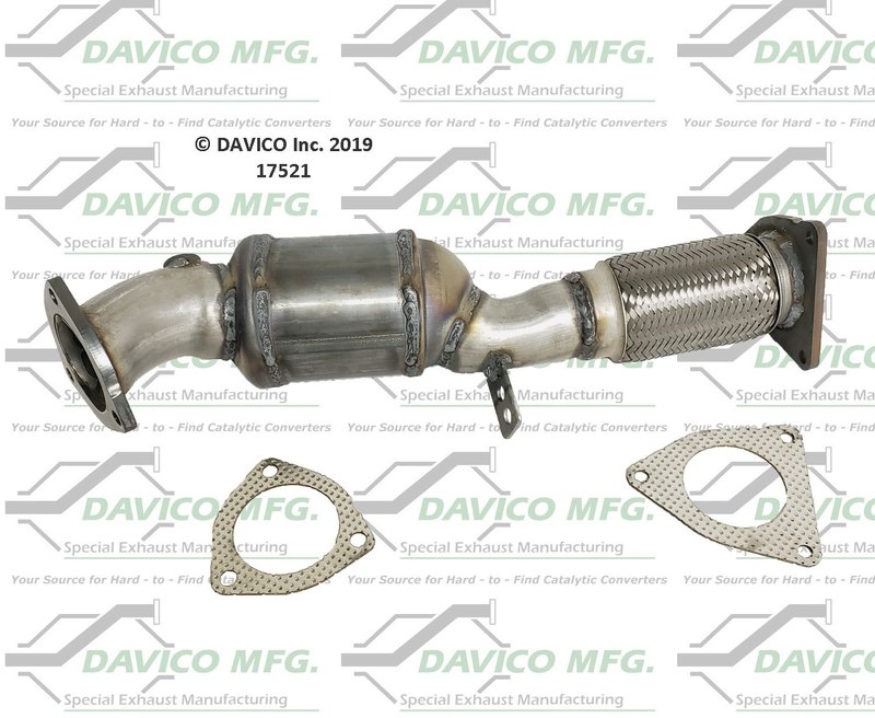 Davico 17521 Catalytic Converter - Front Left