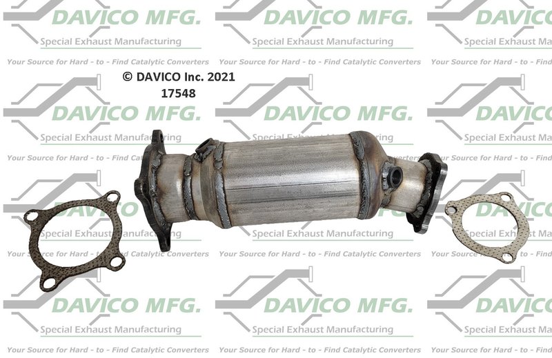 Davico 17548 Catalytic Converter - Front