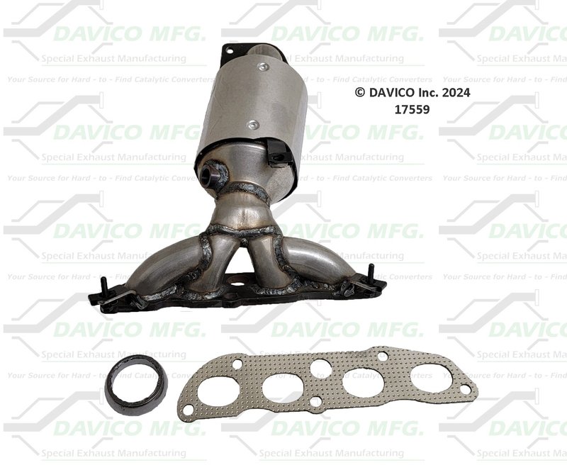 Davico 17559 Catalytic Converter - Front