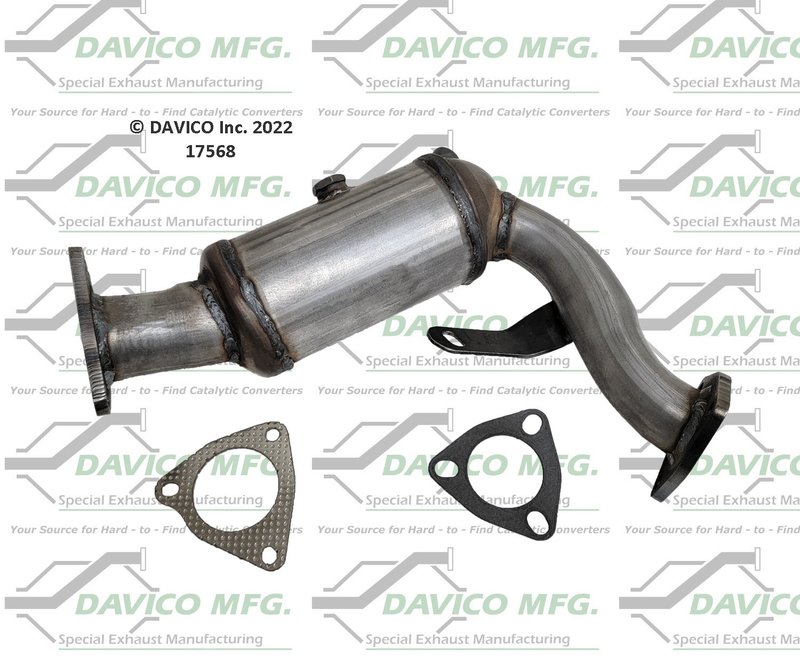 Davico 17568 Catalytic Converter - Front Right
